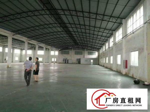  中堂潢涌工业区原房东出租新建独院单一层厂房3500平