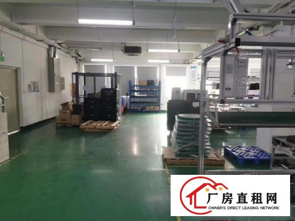  平湖华南城附近原房东厂房一二楼大小面积出租带装修一楼层高6米