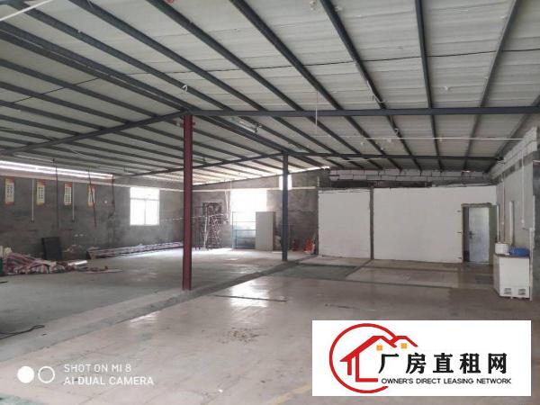  L龙岗龙西原房东独院1000平方钢构厂房出租实际面积带装修
