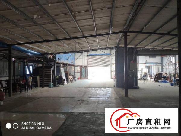  L龙岗龙西原房东独院1000平方钢构厂房出租实际面积带装修
