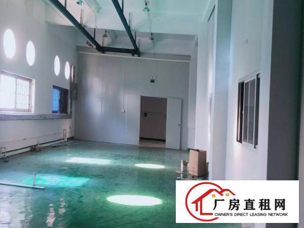  新出！平湖华南城西门边上工业园168平方带办公室装修厂房急租