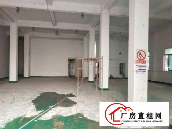  横岗志盛社区标准一楼厂房400平方，有地坪漆可办环评