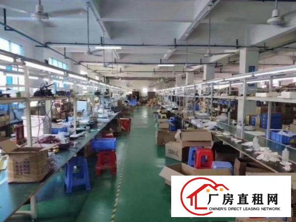  横岗新出楼上1000平方带装修厂房出租，水电到位