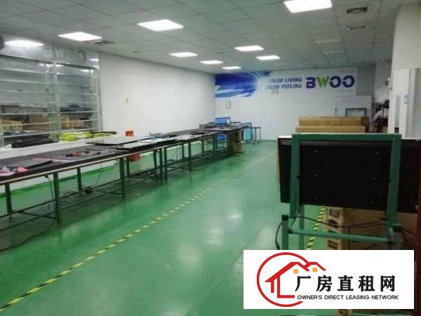  横岗万利路新空出带装修办公700平厂房出租高使用率