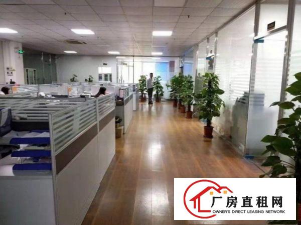  横岗新光村厂房出租楼上4880平带精装办公室，交通四通八达
