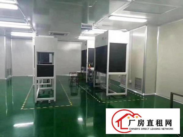  横岗新出原房东楼上厂房1500平出租带装修办公室水电其全