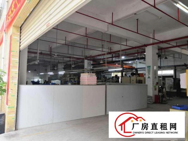  横岗荷坳一二楼780平实际面积带装修厂房整层招租（可分租）