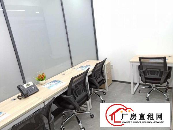  横岗园山街道商务中心全新办公室出租，700包红本水电全包