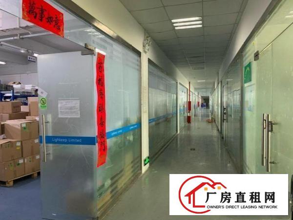  横岗228现成豪华装修厂房2000平大小可分租