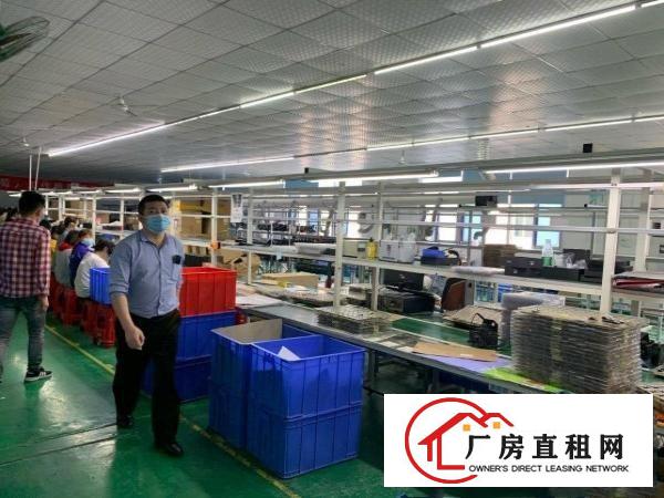  横岗228现成豪华装修厂房2000平大小可分租
