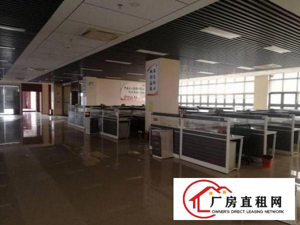  横岗四联豪华装修厂房楼上2950平出租可分租，现成装修