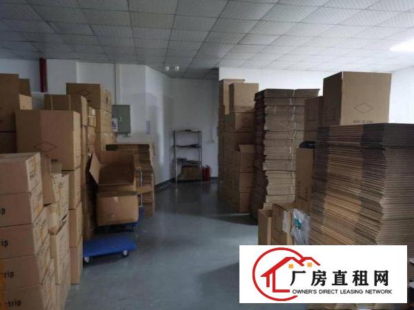  横岗六约新出楼上一整层精装修450平厂房出租，上下货方便