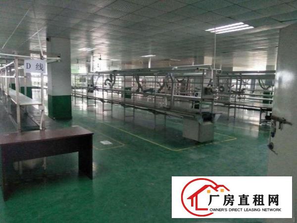  横岗四联新出独院3500平精装厂房出租大小可分，主线到位