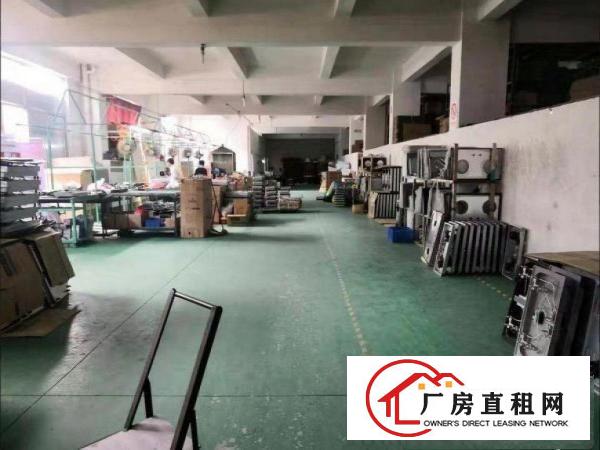  横岗松柏2楼厂房480平出租，带红本，无公摊，出入方便