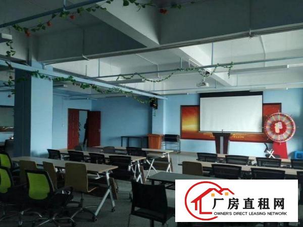  横岗华乐原房东精装修带喷淋980平楼上厂房出租，过消防！