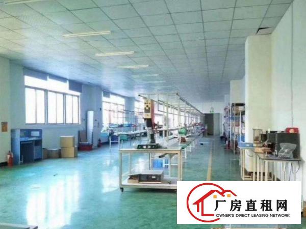  横岗四联新房源！原房东出租二楼500平厂房，带电梯