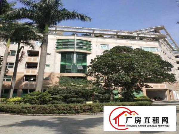  横岗六约地铁口红本花园式厂房2000出租可分租（可办环评）