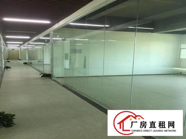  横岗六约地铁口红本花园式厂房2000出租可分租（可办环评）