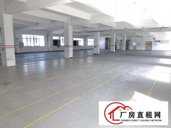  龙岗区横岗四联主干道边新出楼上精装厂房600平方米招租!