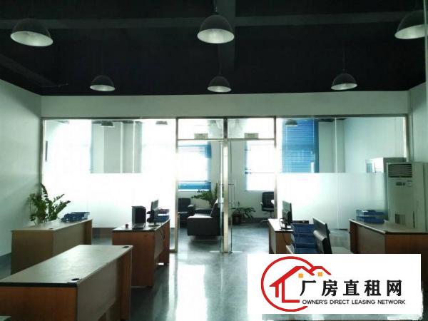  横岗荷坳双地铁口1200平豪华装修厂房出租，适合电子电商