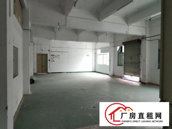  厂房出租一楼400平龙岗区横岗六约行业不限形象好空地大易招工