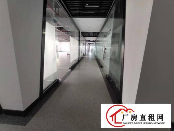  龙岗荷坳主干路边新出楼上150平精装修办公场地，免转让费