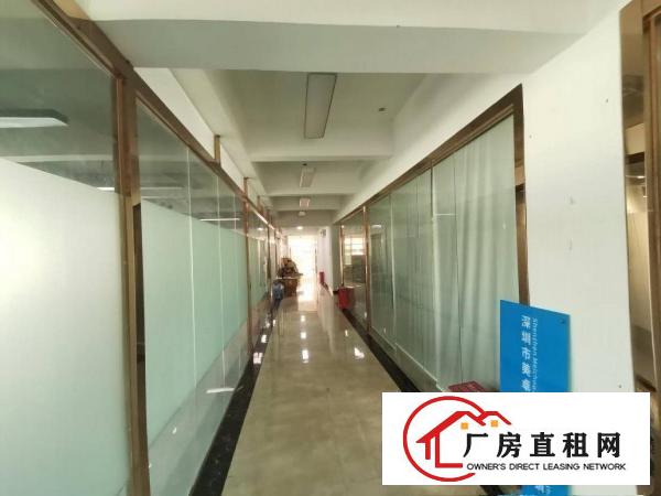  横岗塘坑地铁站旁单层面积388平，实际面积出租，有精装修