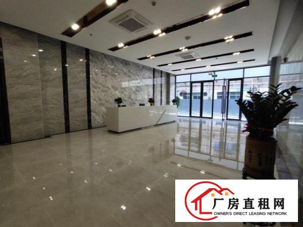  横岗地铁口精装修二楼335平办公贸易原房厂房急租！可注册公司