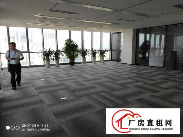  坂田杨美地铁口电商园3楼100平起租，带红本实用率高水电齐全