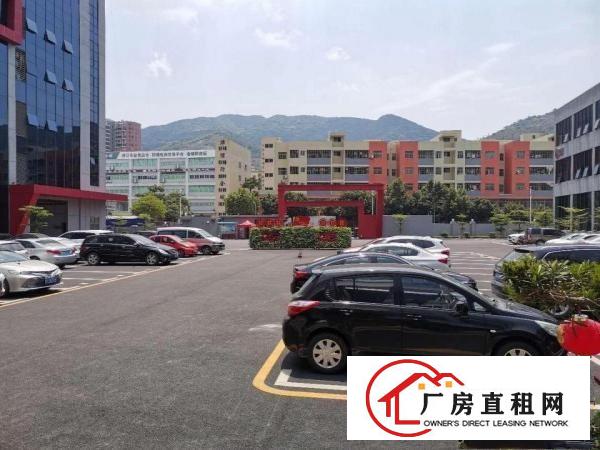  横岗六约埔厦工业区沃尔玛旁私有房源一楼带装修有地坪漆仓库配送