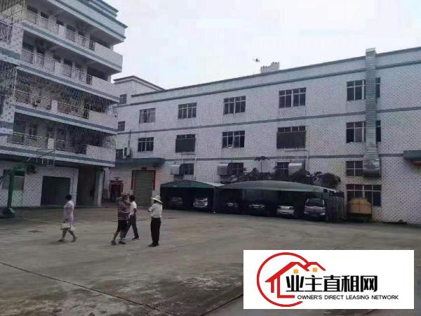  无公摊！独院两层2600平方厂房！一楼6米高带牛角