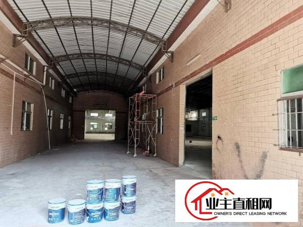  仲恺陈江独门独院8250平米单一层砖墙到顶的钢构厂房出租