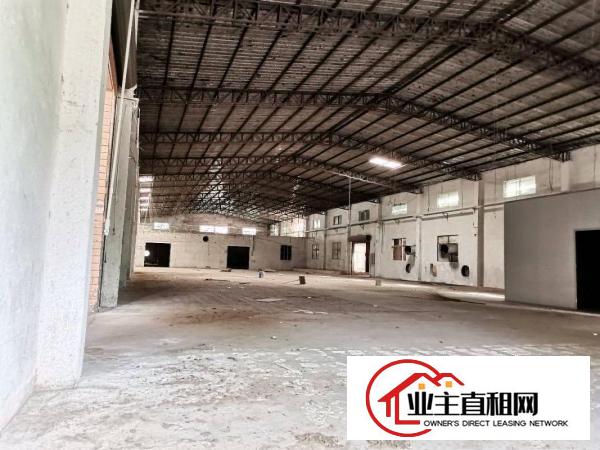  仲恺陈江独门独院8250平米单一层砖墙到顶的钢构厂房出租