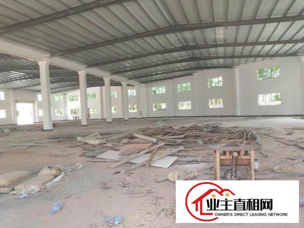  全新钢结构厂房12600平，证件齐全，房东包办环评，可以分租