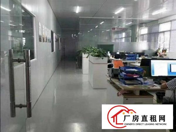  爱联免租期空出3楼1200平厂房带装修无公摊