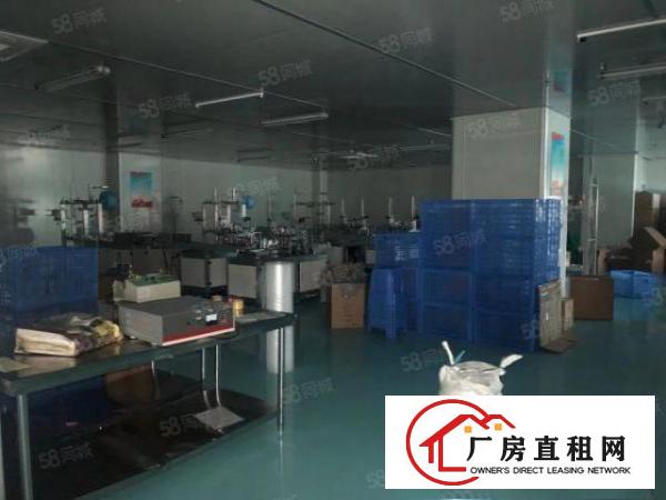  出租龙岗爱联原房东3楼1350平厂房出租实际面积有装修办公室