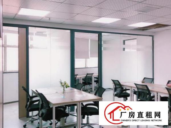  直租龙岗中心写字楼办公室带红本精装修配家私空调过医疗器械