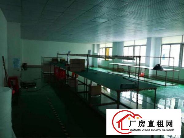  龙岗同乐二楼1850平米带精装修厂房出租