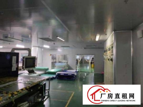  龙岗中心城独院标准厂房二楼无尘车间1568平出租