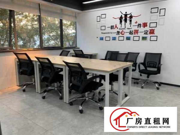  送免租！布吉商务1-5人办公室出租 送红本