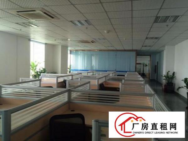 龙岗500平800平1200带装修办公室地坪漆厂房出租
