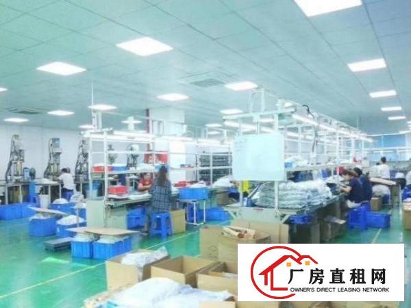  同乐工业区出租二楼1500平带装修使用率9成！外观形象佳