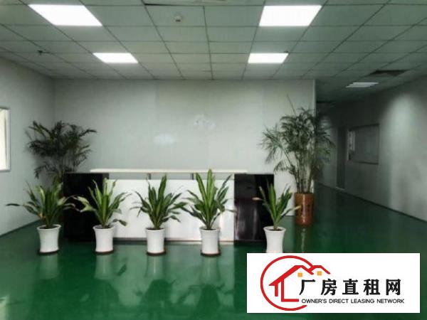  龙岗同乐工业区带装修2楼820平方厂房出租带装修