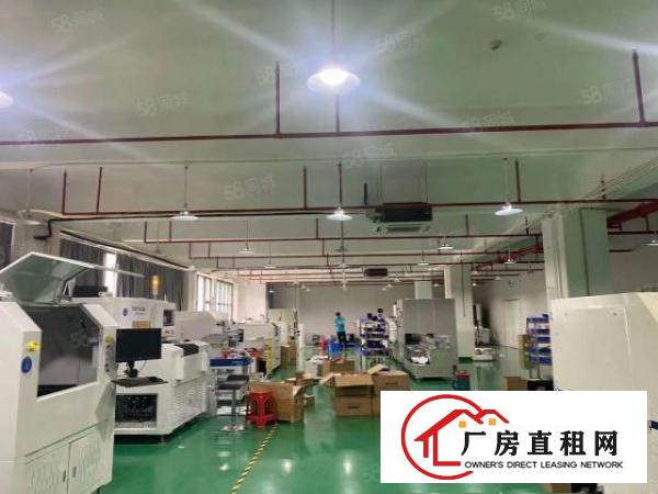  龙岗中心城独门独院厂房5000平米，可分租现成装修带红本