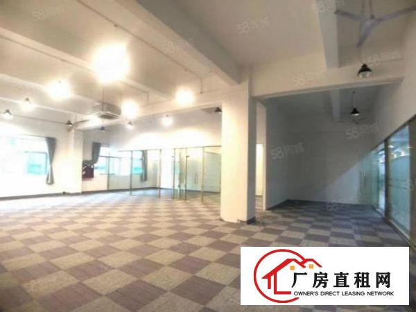  龙岗爱联新出楼上精装修办公室526平带家私大小面积出租