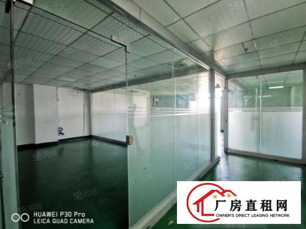  龙岗嶂背新出原房东精装修厂房950平实面积出租带装修办公室