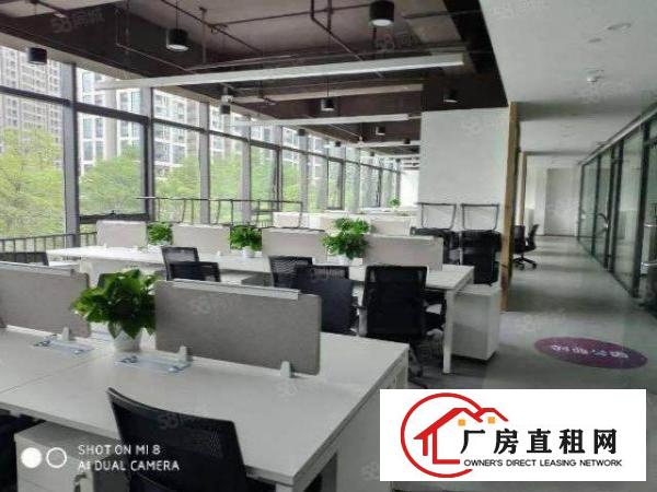  龙岗地铁3号线新出厂房3楼500平电商.贸易.办公厂房带装修
