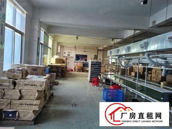  龙岗龙西楼上580平标准厂房招租