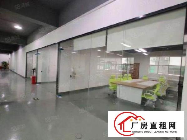 龙岗新生恒运路边出租厂房900平精装修空地大仓库