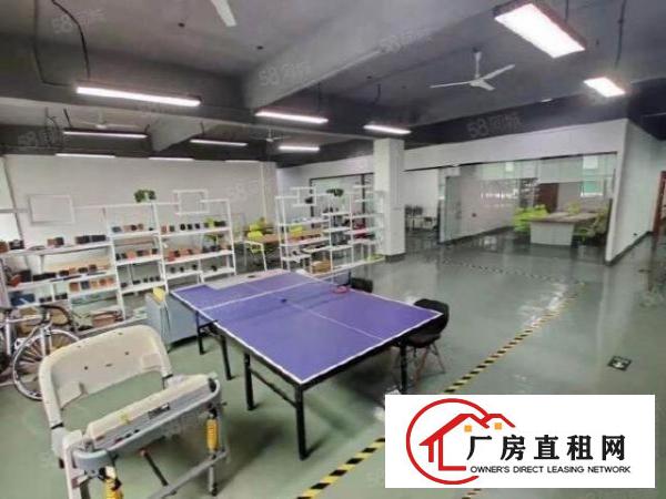  龙岗新生恒运路边出租厂房900平精装修空地大仓库